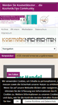 Mobile Screenshot of kosmetiknachrichten.de
